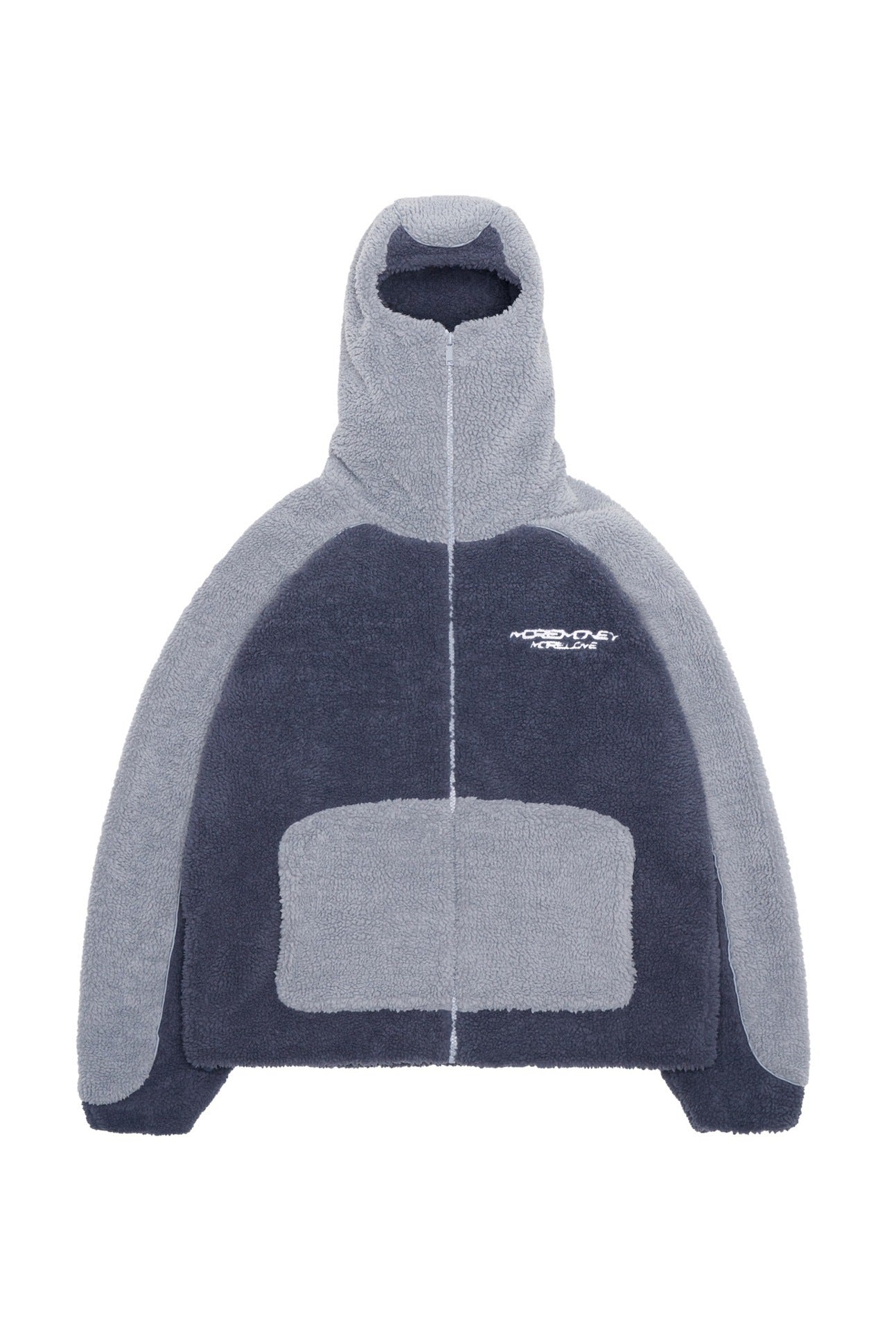 Fleece Balaclava Zipup Unisex Hoodie